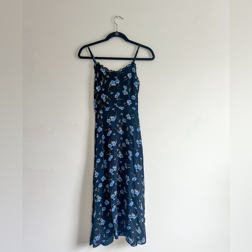 Reformation floral midi dress
